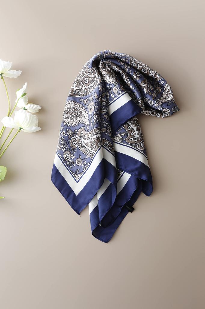 BRMM MIA Bag Hair Office Women's Silk-Like Scarf, 70x70cm, Neckerchief/Bandana, Casual, Square, Multifunctional, Accessory, Accessory, Spring/Summer,