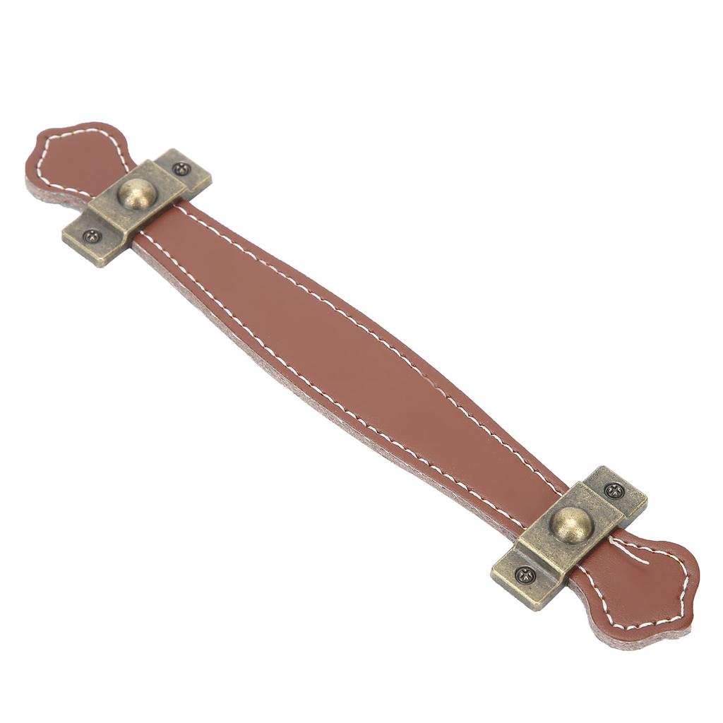 Artificial Leather Furniture Handle Drawer Cabinet Door Pull Luggage Suitcase Handle