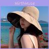 Black Vinyl Fisherman Hat With Wide Brim For Sun Protection Outdoor Summer Fashion Ladies