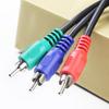 Component Video Cable 3-RCA Male to 3-RCA Male RGB Ypbpr Component Video Cable for Samsung LG Sony HDTV DVD STB 5