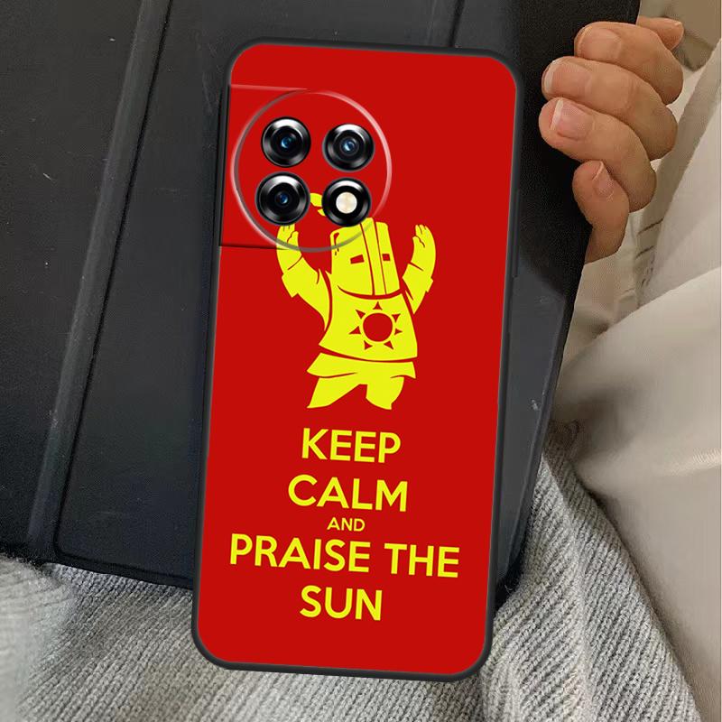 Praise the Sun Dark Souls Case For OnePlus 13R 12R 10R 13T 10T 8T 15 13 12 11 Nord CE 4 3 2 Lite N20 N30 Nord 5 Cover
