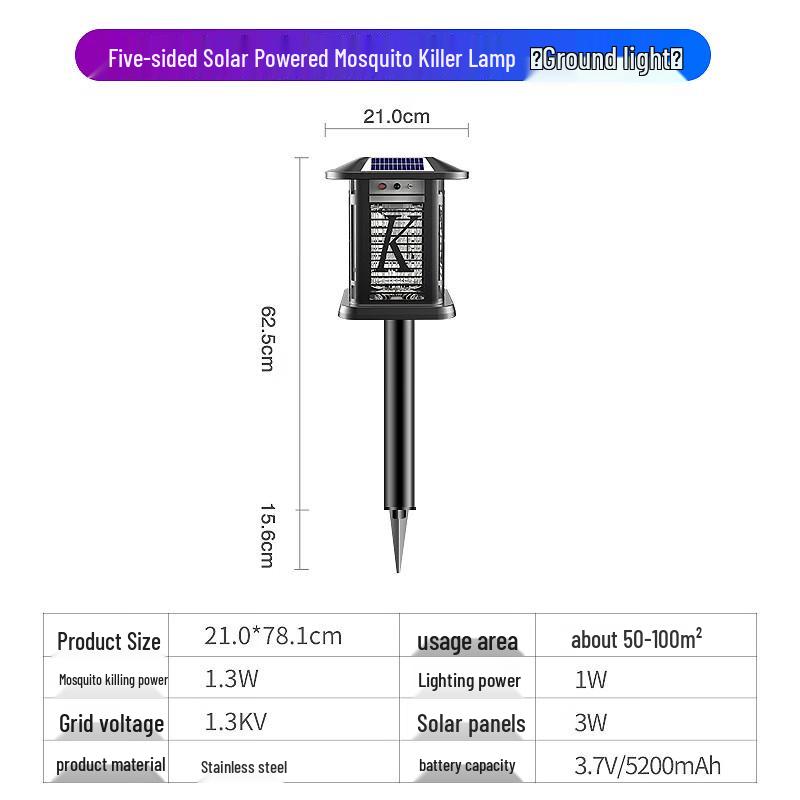 HEIXIE Outdoor Electric Mosquito Killer Lamp