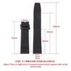 Captain Blue Citizen High Density Knitting Wrist for IWC Pilot Portugal Portofino Nylon Canvas Men 20mm 21mm 22mm Watch Strap
