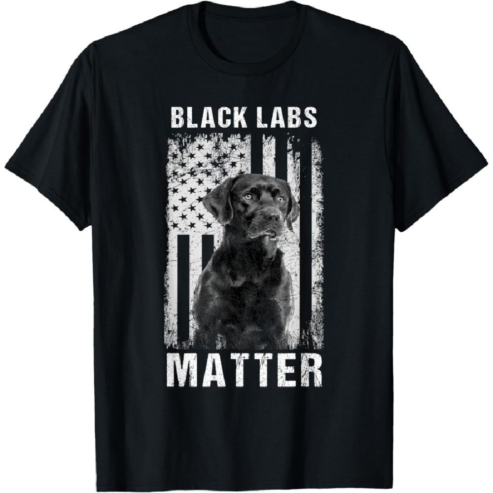 

Black Labs Matter Labrador Retriever T-Shirt XXXXXL чорний