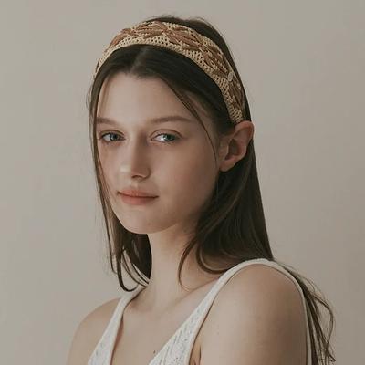 Rattan Weaving Hair Band_4color
