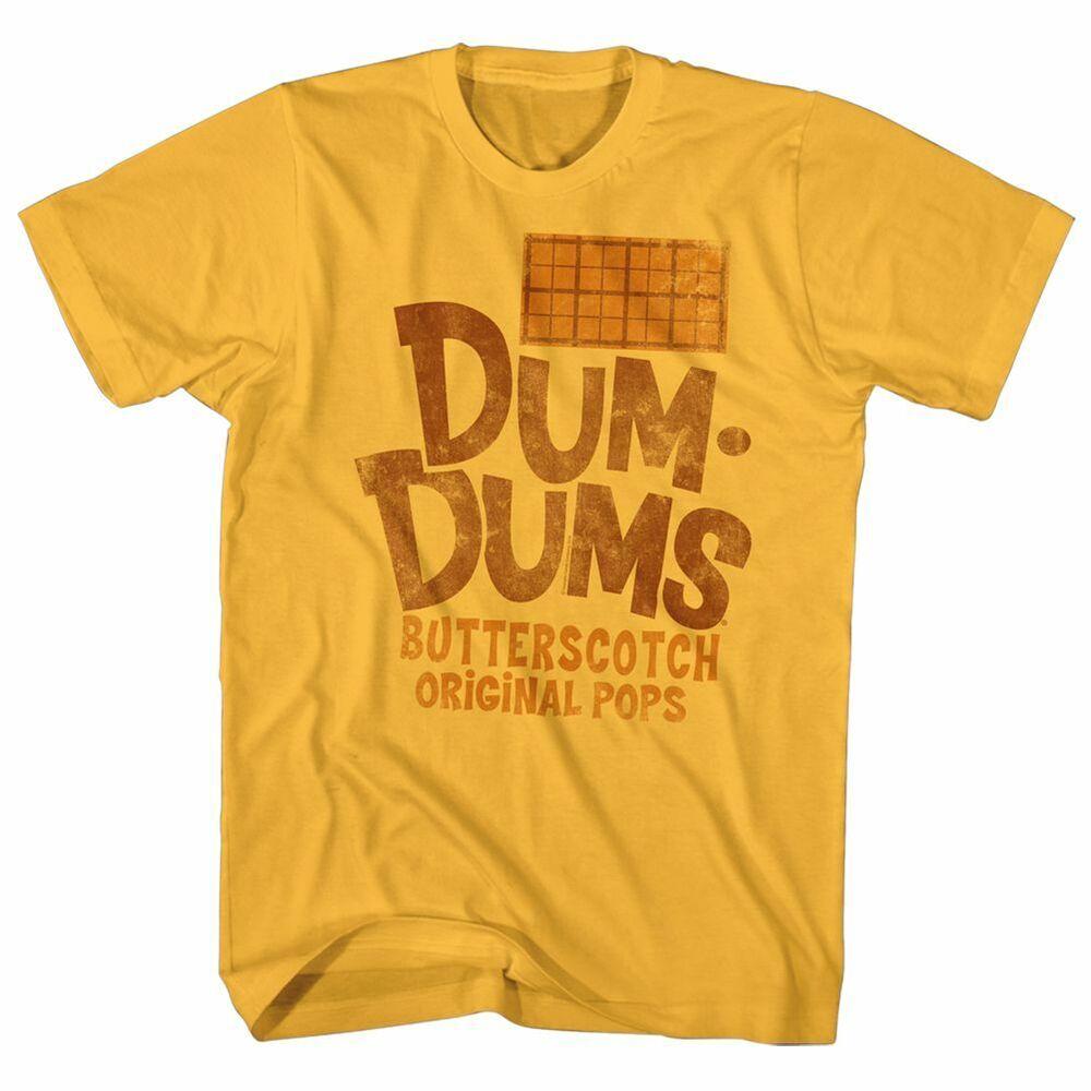 

Dum Dums Butterscotch Ginger Adult T-Shirt XL