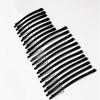 Upgraded Black Bobby Pins & Bangs Clips - 12 Pcs Set for Flyaway & Large Hair Clips for Women