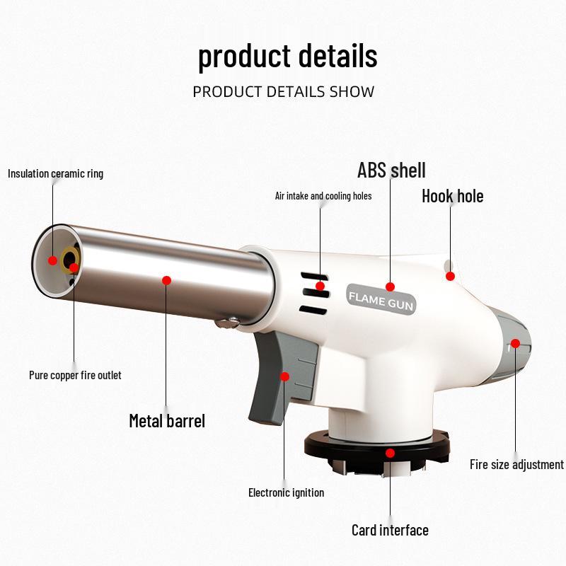Supply 803# Blowtorch Gas Flame Welding Torch for Outdoor Barbecue Ignition