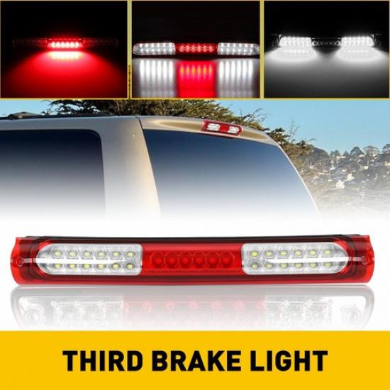 CHROME FOR 2000-05 Ford Excursion LED THIRD 3RD TAIL BRAKE LIGHT LAMP LENS EOA