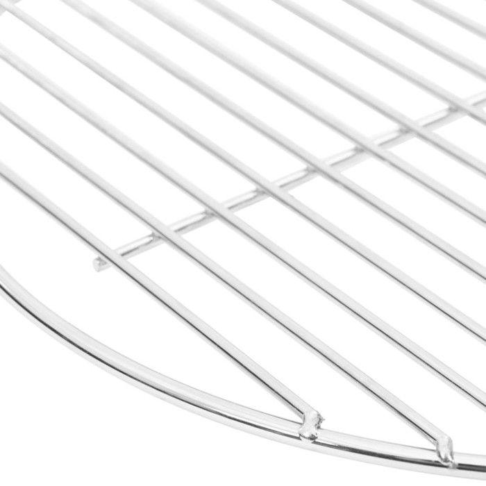 Grille de barbecue ronde Ø34,5 cm acier inoxydable 304
