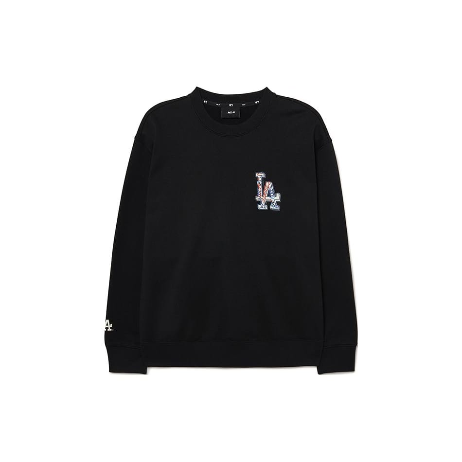 MLB Like Series Sweatshirts Unisex Crew Neck Moderate Regular 3AMTL2034-07BKS