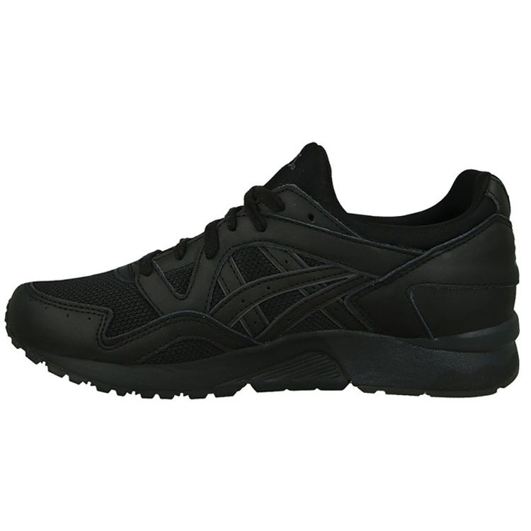 Asics Gel-Lyte 5 Comfortable Fabric Leather Low-Top Casual Running Shoes Men sneakers Black H7N2L-9090