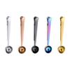 Stainless Steel Coffee Spoon & Sealing Clip - 2-in-1 Measuring and Milk Powder Spoon.