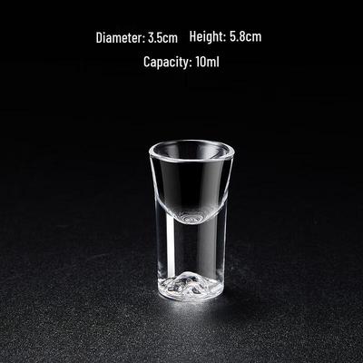 Ting Le Glass Shot Glasses for White Liquor