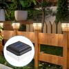 Fence Post Solar Lights Waterproof Modern Lamp Decoration Outdoor Post Lights For Outdoor Garden Patio Porch Yard Driveway