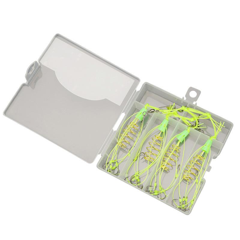 Enhanced Dragon Hand Carp Hook Fluorescent Drum Tackle with Multi-Strand Braided PE Fishing Line