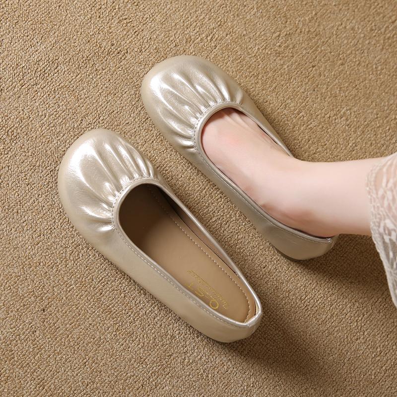 

Модные лоферы CRLAYDK для женщин, деловая повседневная обувь, слипоны, легкие рабочие балетки, женская мягкая обувь для ходьбы, мокасины для вождения 40