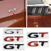 Suitable for Kia GT Car 3D Metal Letter Logo Badge Decal Sticker Car Car Trunk Letter Badge Styling Sticker