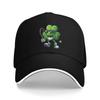 Tennis Player St Patricks Day Shamrock Clover Irish Prid Casual Baseball Cap Spring Trucker Hat Breathable Outdoor Hip Hop Hats