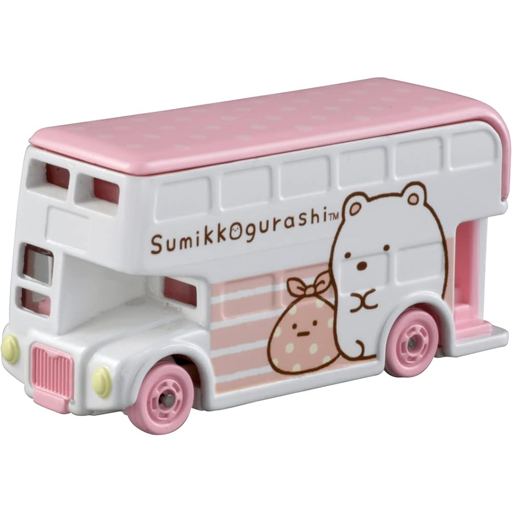 Takara Tomy Tomica Dream Tomica SP Sumikko Gurashi 10th Anniversary Collection Shirokuma Mini Car Toy for Ages 3 and Up