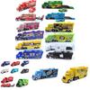 Colorful Cars Mack Lightning Mcqueen King Jackson Storm Racer Truck Toy For Kids