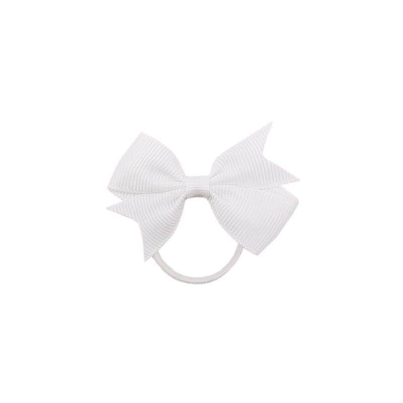 

6 см Однотонный Репсовый Бант-Резинка для Волос – Эластичный Аксессуар для Волос «Ласточкин Хвост» для Женщин и Детей