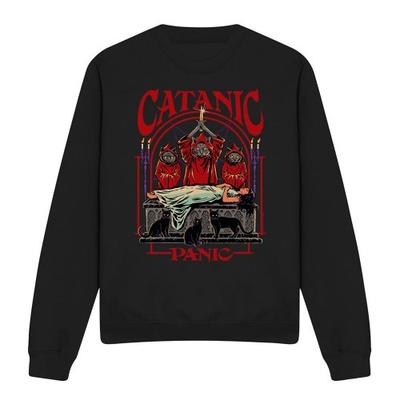 Steven Rhodes Unisex Adult Catanic Panic Sweatshirt