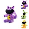 Poppy Playtime Smiling Critters Plush Toys 30cm Purple Laying Position Super Soft Short Plush Animal Collection