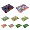 Buntes tropisches Pflanzen-Monstera-Muster, Tischset, Untersetzer, Esstischmatten, Baumwolle, Leinen, Pad, Schüssel, Tasse, Matte, Heimdekoration