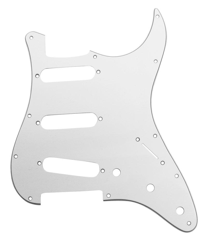 

Scud Stratocaster 3S Style White 4PLY 11 Hole 68- 69 (Pearl Back) SC-68/69W4P