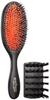 Mason Pearson Handy Mix Dark Ruby Hairbrush with Cleaning Brush