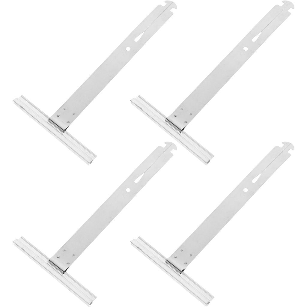 4 Pcs Stainless Steel Roller Shutter Suspension Spring Parts Aluminum Alloy Hanger Hook Accessories For Shutters Repair Open
