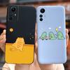 For Xiaomi Redmi Note 12s Case Cute Fashion Cartoon Back Cover 6.43'' Soft TPU Phone Case For Redmi Note 12S Note12s Fundas Capa
