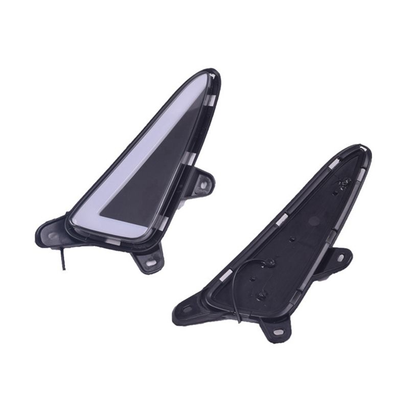 NEW-LED Daytime Running Lights Brake Light Lamp For Toyota C-HR CHR XLE Spare Parts DRL Bumper Lights