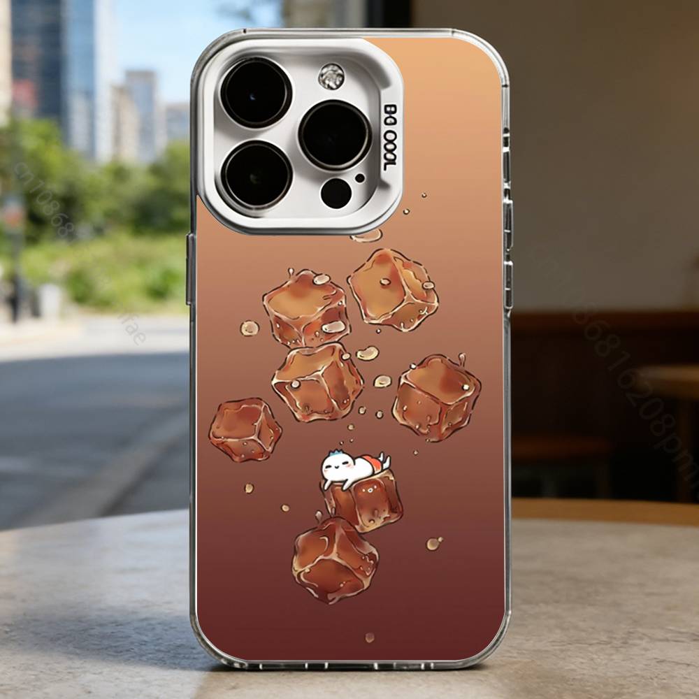 

Cool Summer Series Case for iPhone17 16 15 14 13 12 11 Pro Max Plus Air 16E X XR XS Max Hard Shockproof Bumper Cover iPhone14Plus