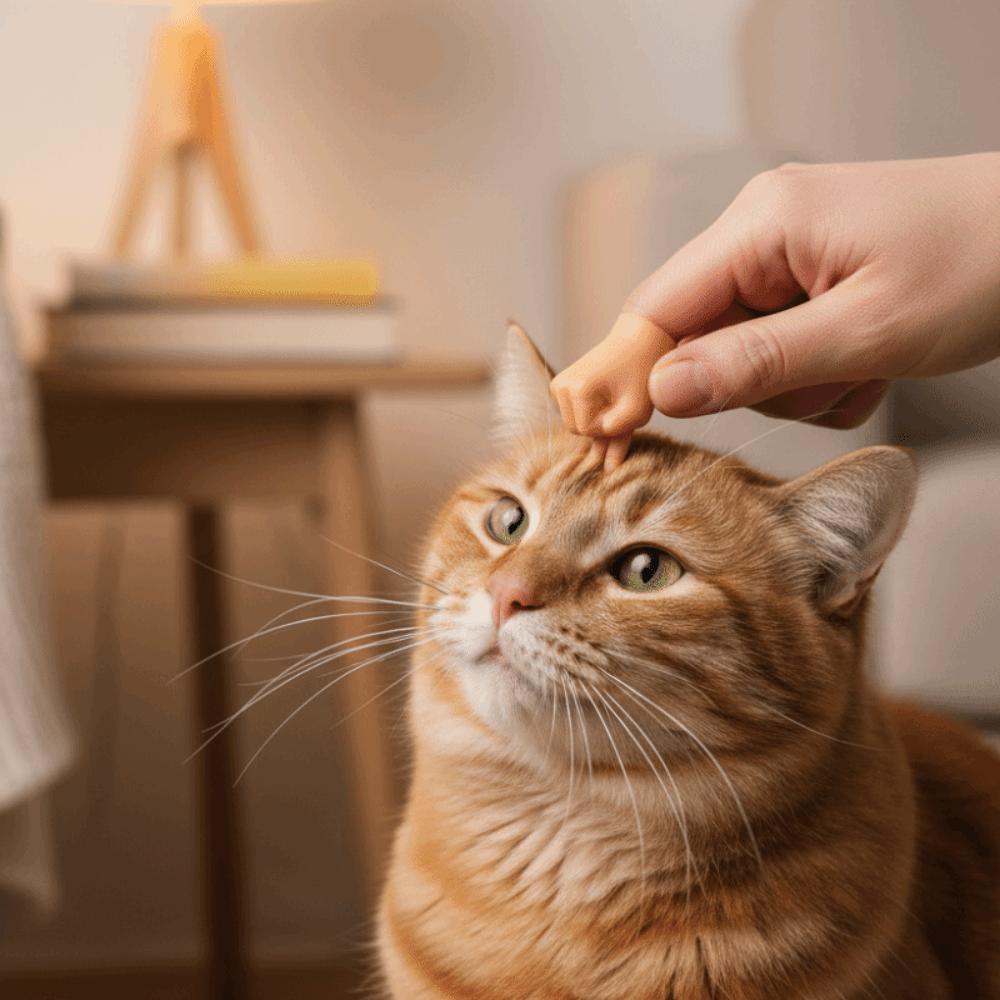 3pcs/set Bite Resistant Pet Finger Puppet Soft Cat Finger Fidget Creative Cat Teasing Toy Cat Props