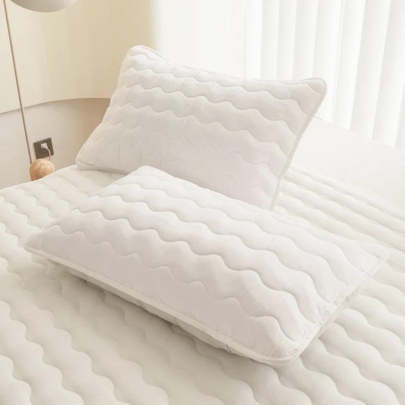 2 Pieces Cotton Pillowcase Machine Washable Pillow Cover Bedroom Decor Suitable for With Children Just Pillowcase ,No Pillow