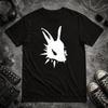Y2k Stacheliger Punk Hase T-Shirt | Grunge Kaninchenschädel Silhouette, Alternatives Tier Shirt Y2k