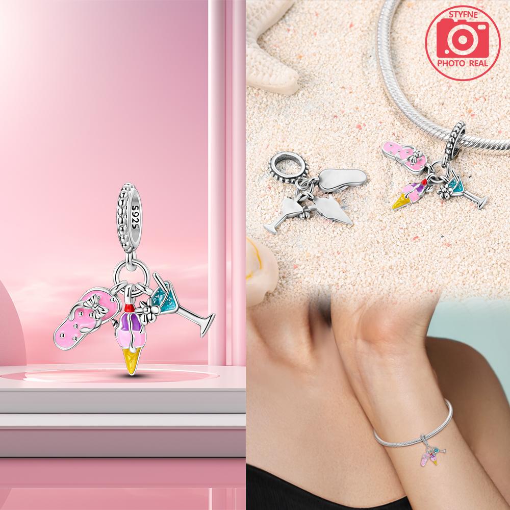 Copper Charms Starfish Crab Pearl Pendant For Dangle Pendant Bead Jewelry Beads  New Gifts For Women