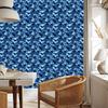 Military Camouflage Wallpaper Blue, Navy Blue and Azure 50x1000