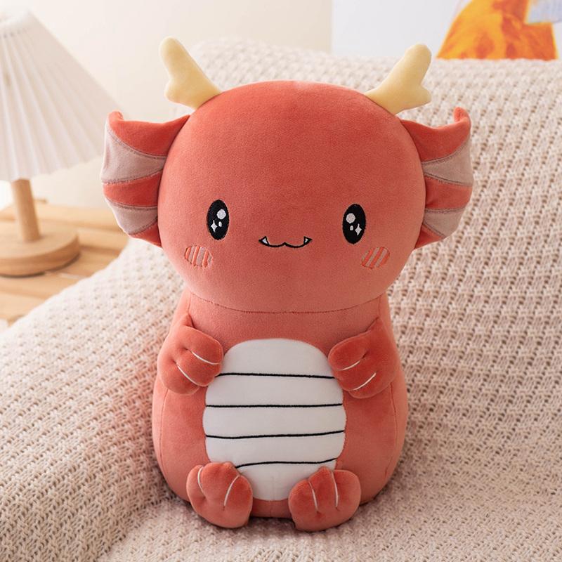 20/35CM Cute Dragon Plush Toy Dragon Stuffed Cartoon Anime Doll For Children Kids Boys Birthday Xmas Gifts