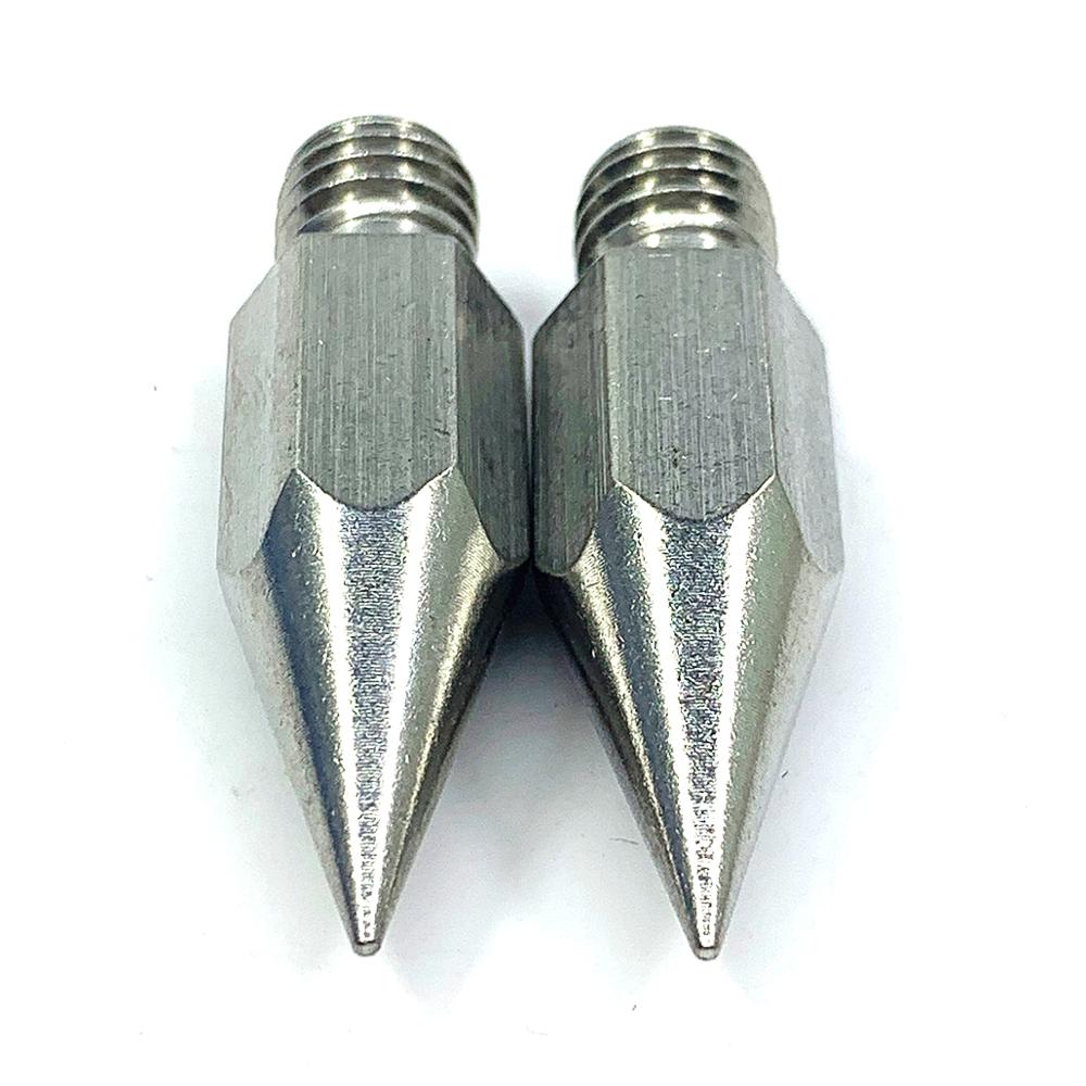 Stainless Steel Point for Mini For Prisms Pole Enhances Surveying Efficiency