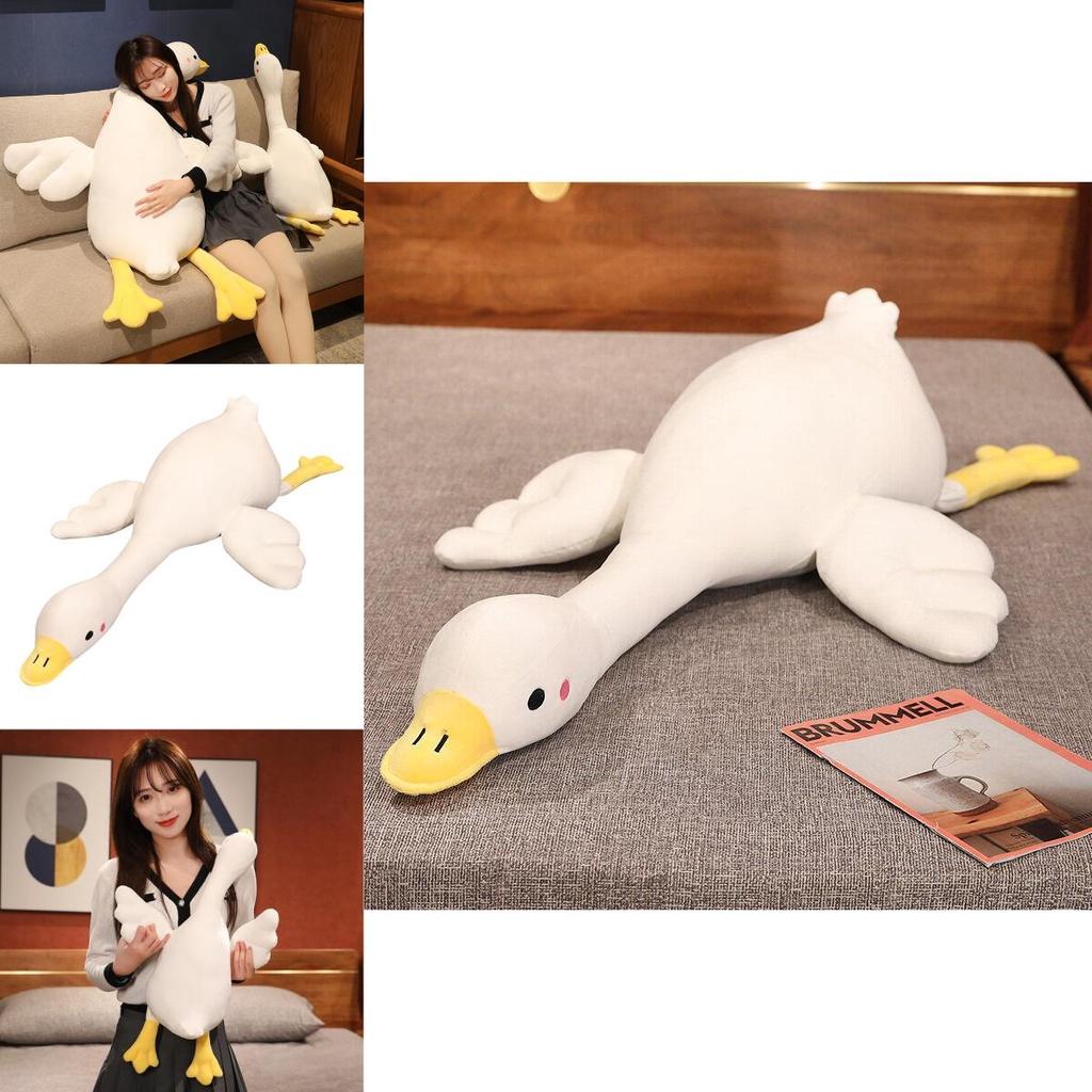 Cute And Adorable White Goose Plush Toy Perfect Birthday Gift!