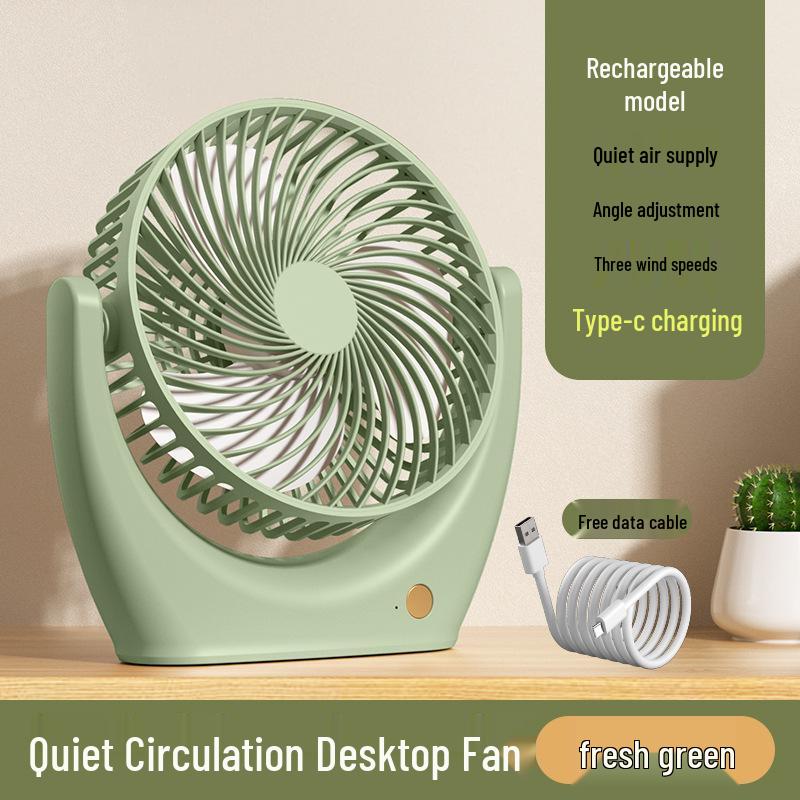 

Portable Mini Fan with Strong Wind and Low Noise for Home and Dormitory 21*6*21 cm