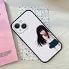 K-Kimi Ni T-Todoke Sawako Phone Case For IPhone 1716 15 14 13 Pro Max 11 12 Mini X Xs XR Black Silicone Cover