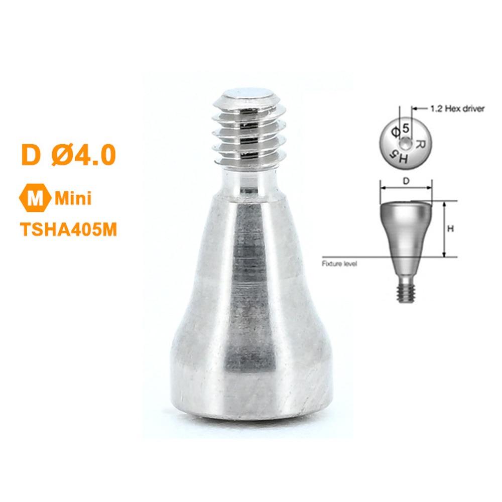 

Stainless Steel Oral Implant Accessories Multiple Size Healing Screws Cap Closure Screws Materials TSHA405M