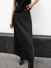 2023 Spring European & American Satin Fishtail A-line Skirt for Women
