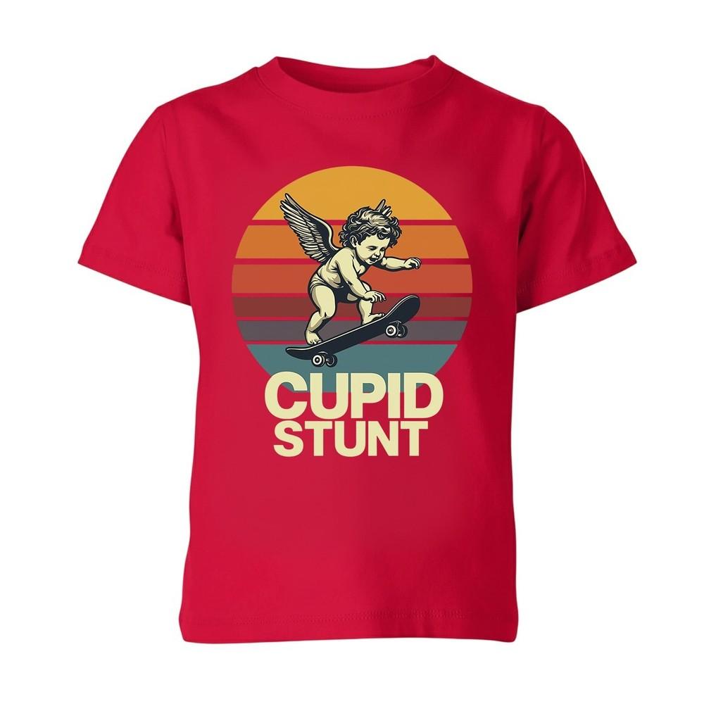 Cupid Stunt Funny Sarcastic Offensive Unisex Kids TShirt Party Joke Gift Tee S