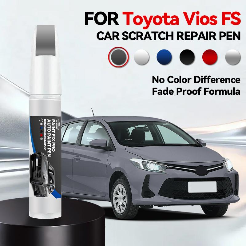 Vehicle for Exclusive Use Car Paint Repair Pen For Toyota Vios FS Paint Scratch Repair Accessories Black White Silver Gray Blue