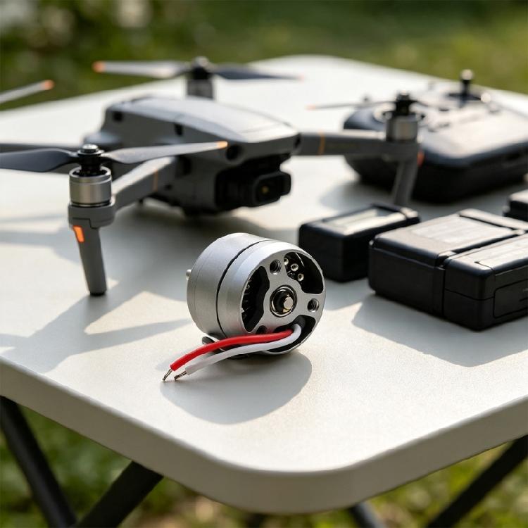 Drones Spare Replacement Motor Compatible for Spark, 1504S Metal Housing Part for Maintenance Repair Tasks